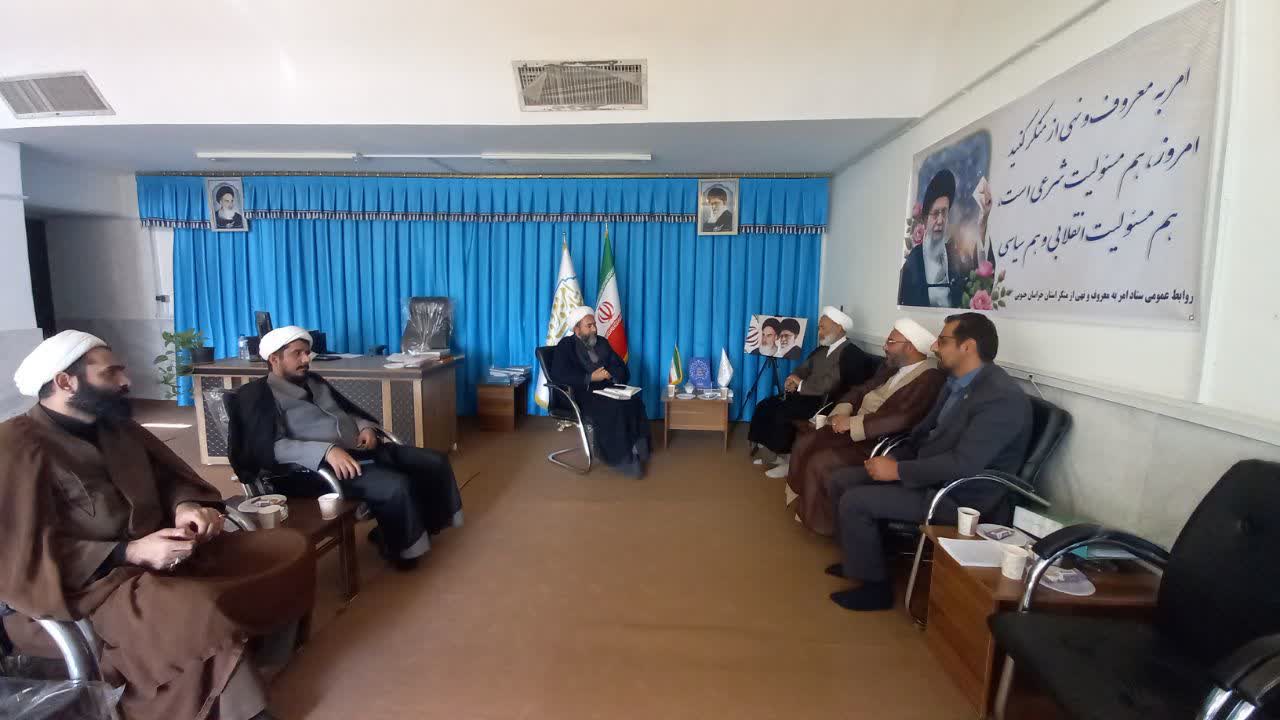 دیدار مسئول حوزه نمایندگی ولی فقیه در سازمان جهاد کشاورزی  با دبیر ستاد امر به معروف و نهی از منکر استان